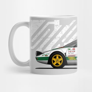 The coolest rally car ever with the most italian livery Mug